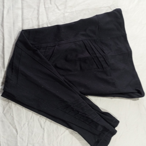Moto Ankle Leggings black size Large - Picture 9 of 10